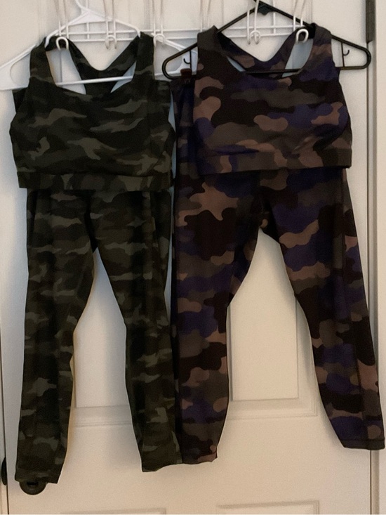 Athleta Pants - Athleta Camo Leggings and Sports Bra Sets - Bundle